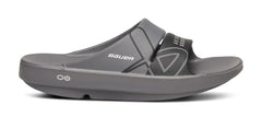BAUER/OOFOS Men's OOahh Sport Slide Sandal – Slate
